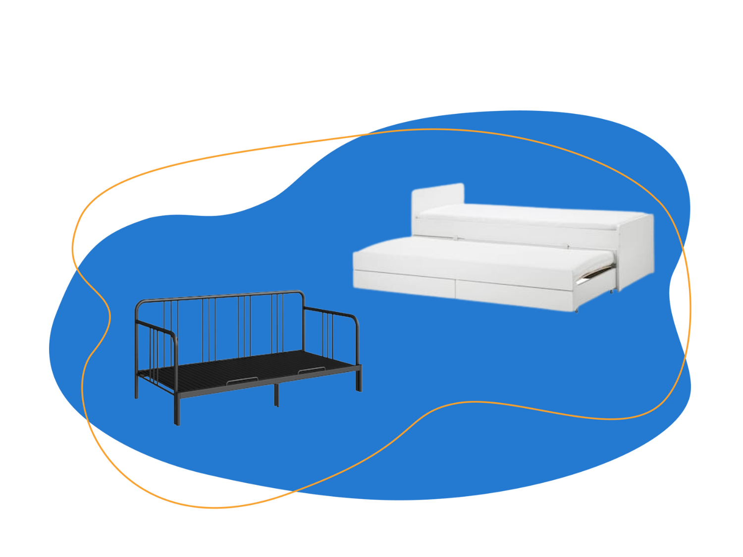 modele lit gigogne banquette ikea